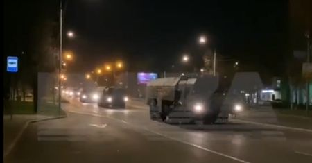 Działo się w Moskwie pod osłoną nocy. Kreml się przygotowuje