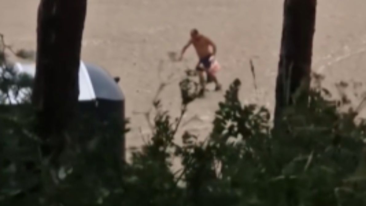 Turyści w Stegnie uciekają przed nawałnicą