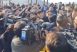Lider koreańskiej opozycji zaatakowany. Kamery wszystko nagrały