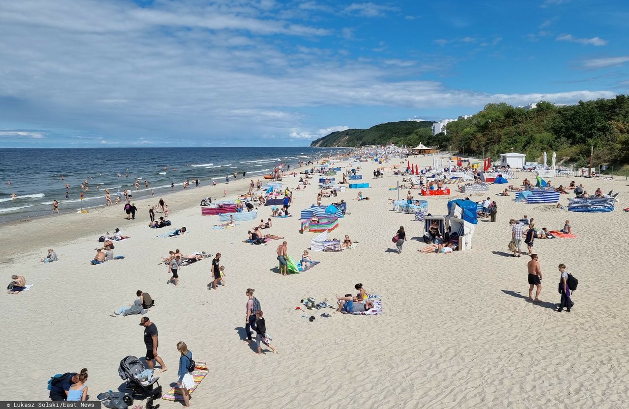Tragedia na plaży nad Bałtykiem. Mężczyzny nie udało się uratować