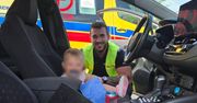 Orzesze: 1,5-roczna dziewczynka zamknięta w samochodzie. Dziecko uratowali policjanci