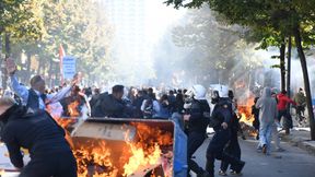 Protesty przeciw rządowi. Jest reakcja UEFA