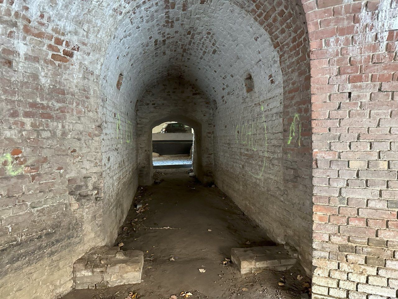 Relikty Bastionu Wiebe w Gdańsku