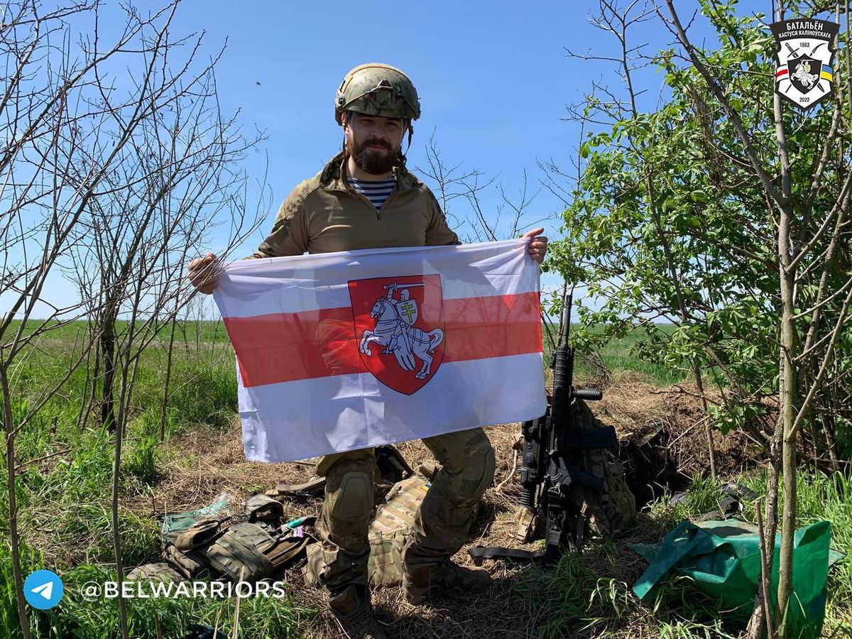 Białoruski batalion ochotników walczących w Ukrainie, rozrósł się do pułku 