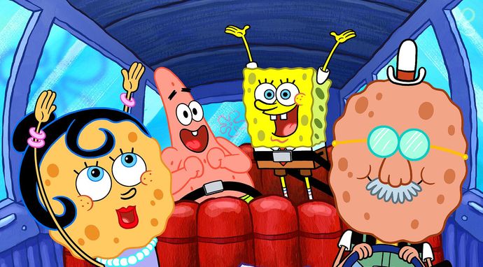 SpongeBob Kanciastoporty 9
