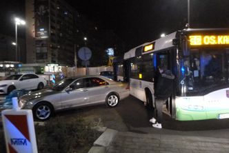 Zablokował ruch w mieście na godzinę. Zapłacił słony mandat