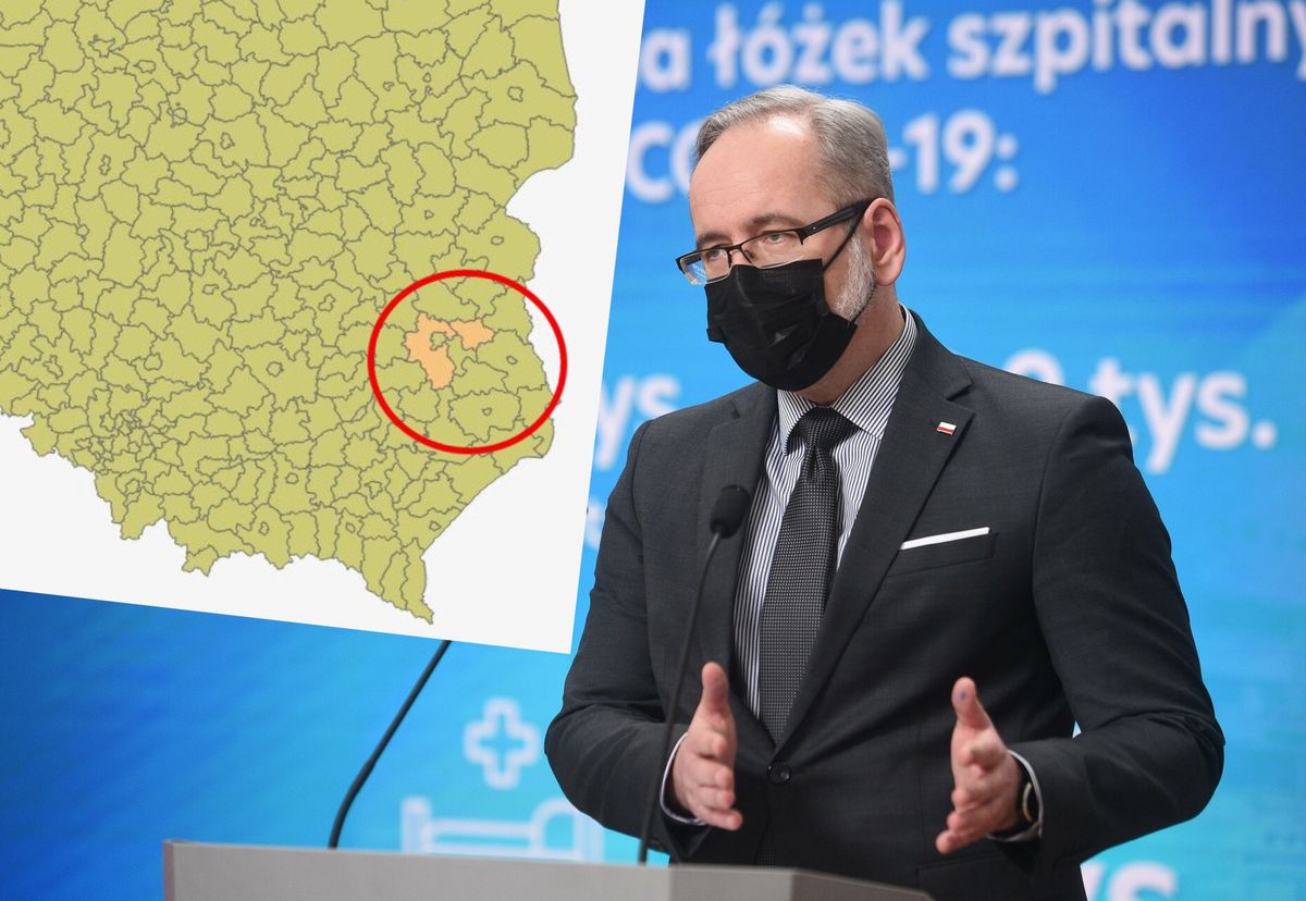 Coraz gorzej w woj. lubelskim. Już dwa powiaty spełniają kryteria wprowadzenia "żółtej strefy" 