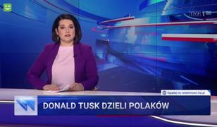6 minut "Wiadomości" tylko o jednym. "Dzieli Polaków"