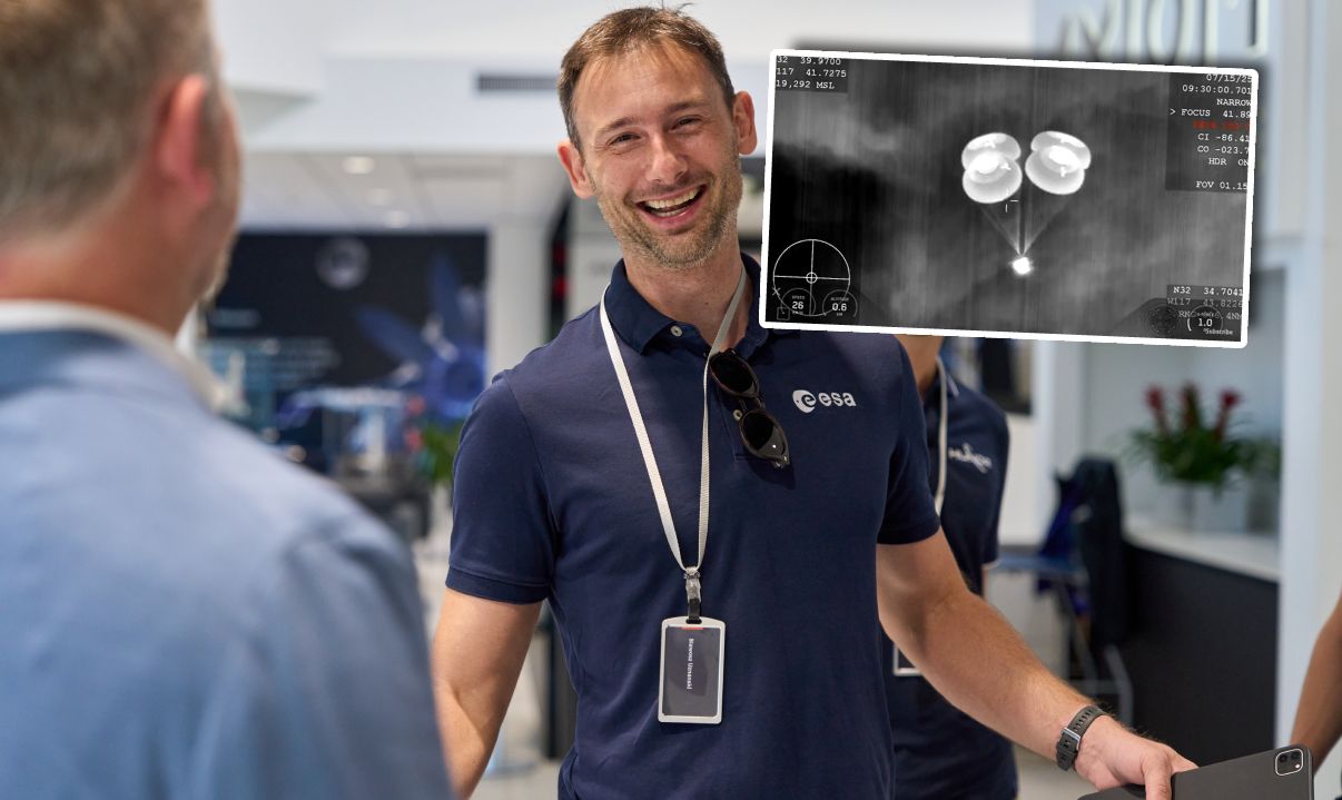 Polski astronauta Sławosz Uznański-Wiśniewski wrócił na Ziemię. "Witamy w domu"