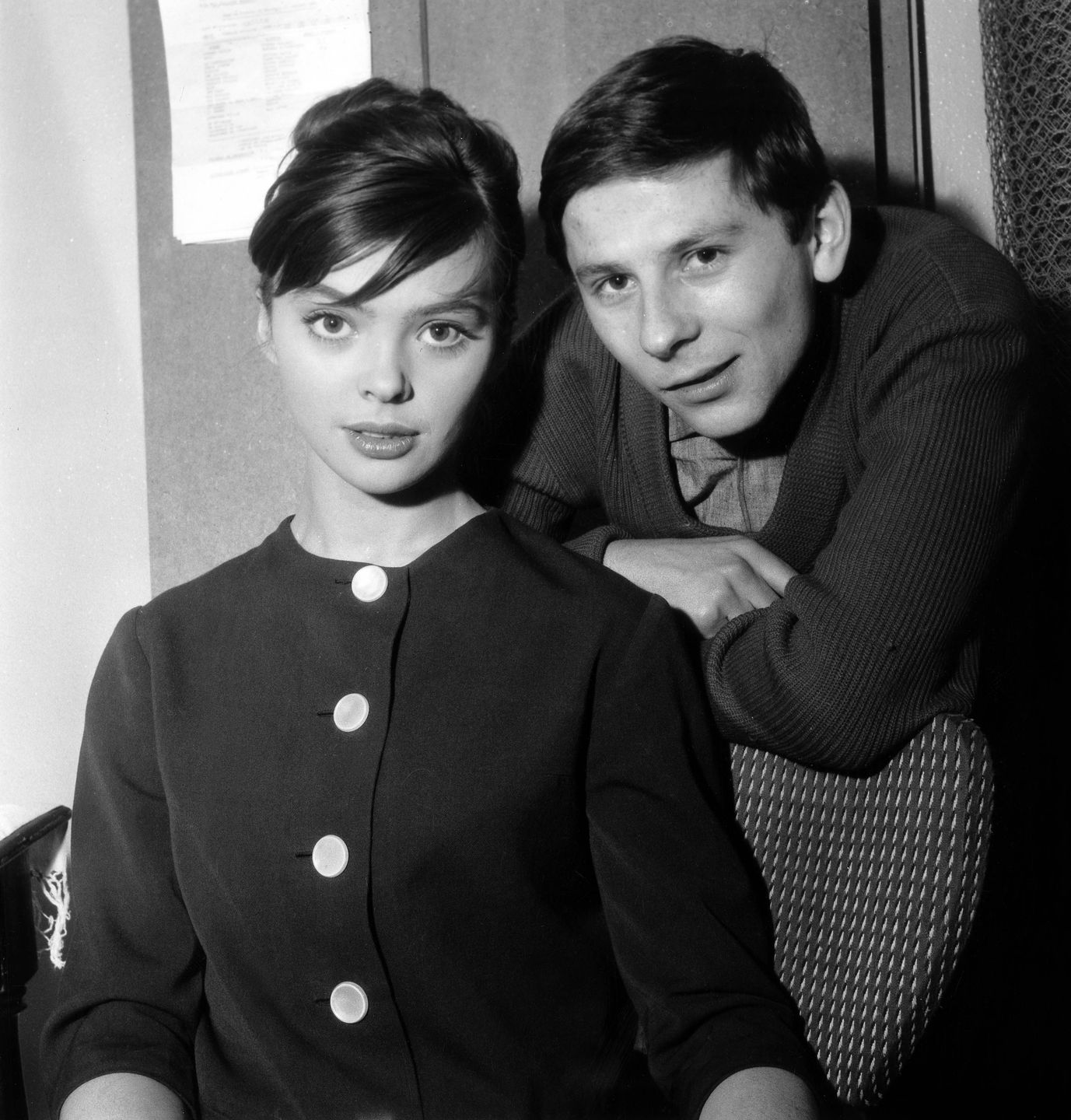 Barbara Kwiatowska i Roman Polański