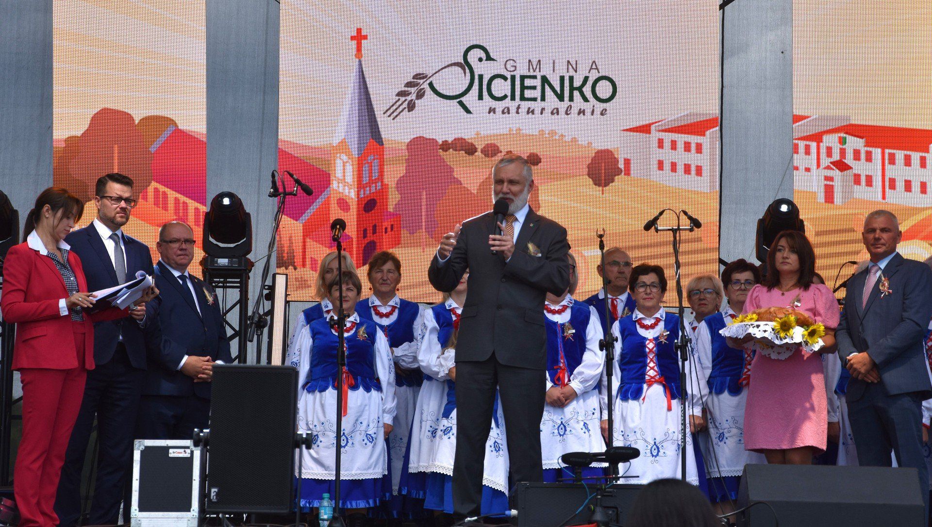 Dożynki gminne w Sicienku