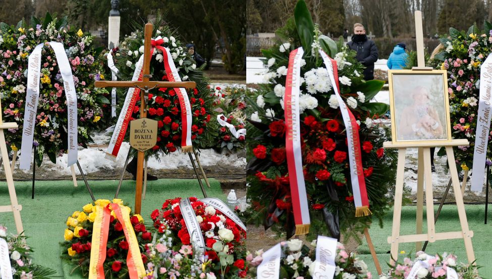 Pogrzeb Bożeny Dykiel