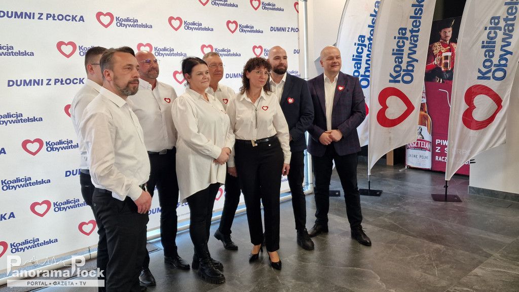 Kandydaci na Radnych Gminy Stara Biała i Radnych Powiatu - Platforma Obywatelska Płock
