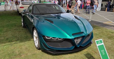 Obłędnie piękne samochody na święcie Alfa Romeo i Le Mans Classic