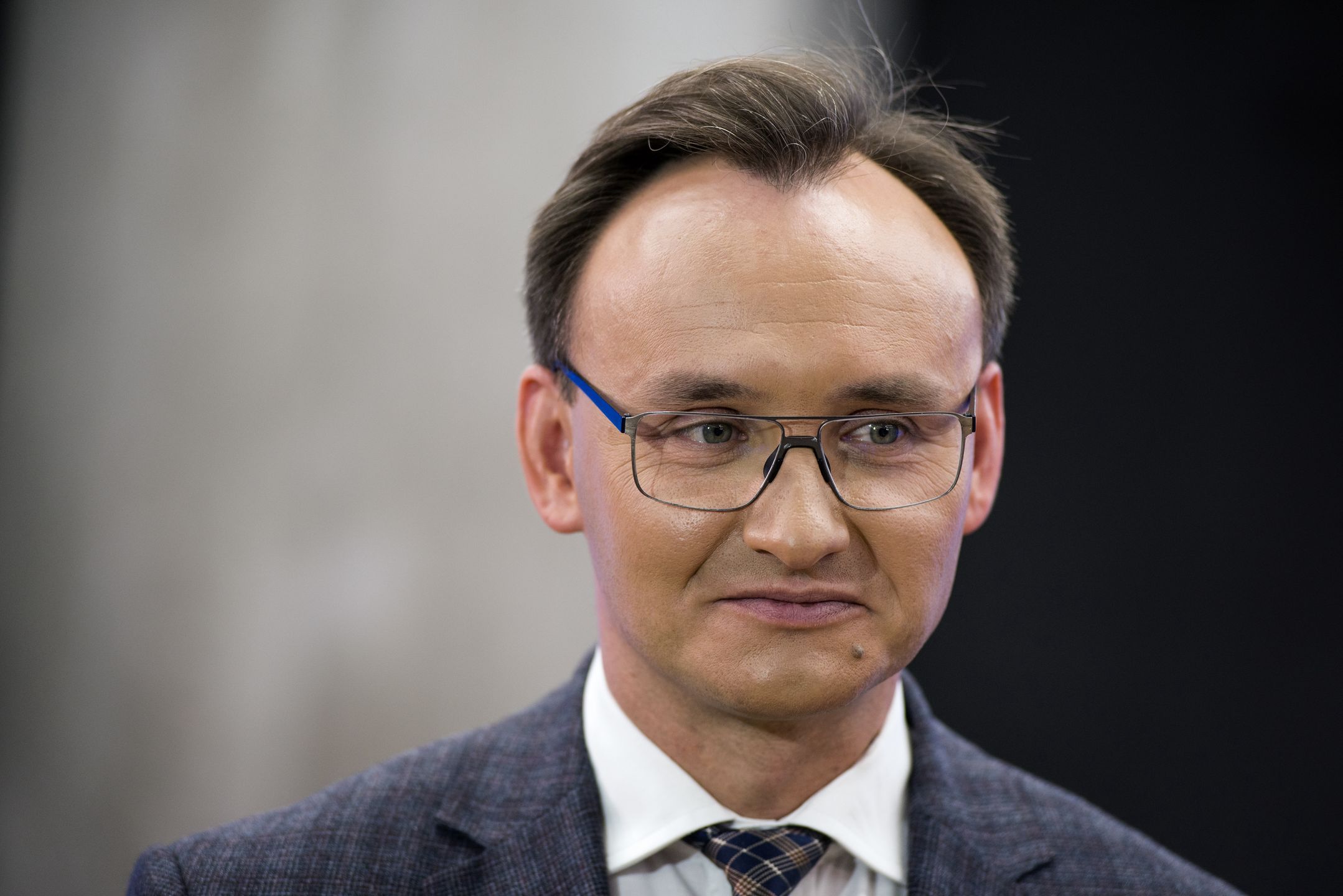 WARSAW, MASOVIA, POLAND - 2021/10/20: Mikolaj Pawlak, the Ombudsman for Children's Rights seen during the debate.
In Warsaw, a debate was held with the participation of ministers on the occasion of the Family Rights Day, entitled "Various Aspects of Family Rights. What actions should be taken to empower families? "
The debate was organized by the Ministry of Family and Social Policy. (Photo by Attila Husejnow/SOPA Images/LightRocket via Getty Images)