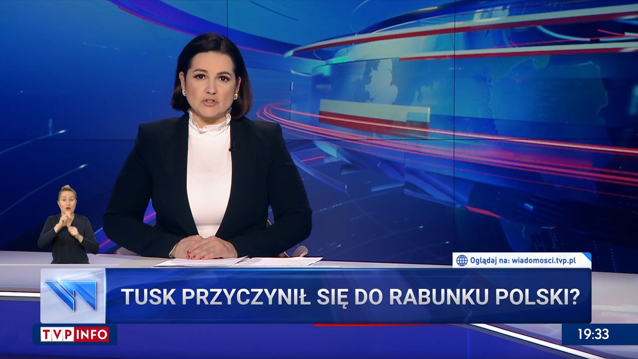 Myśleli, że widzowie nie zauważą? Wiadomości TVP pokazały to samo nagranie