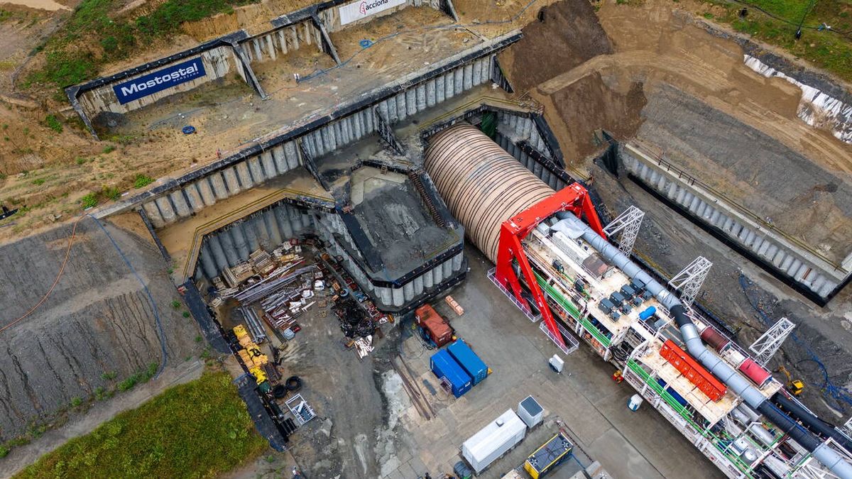 Tunel będzie liczył ponad 2 km długości