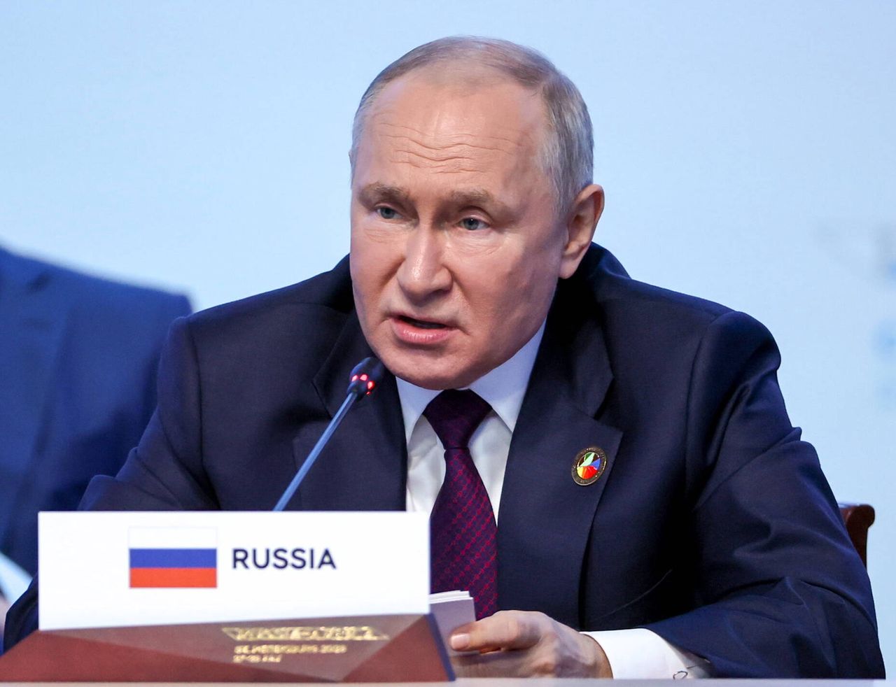 Bezczelne słowa Putina. Mówi o "pokojowym rozwiązaniu"