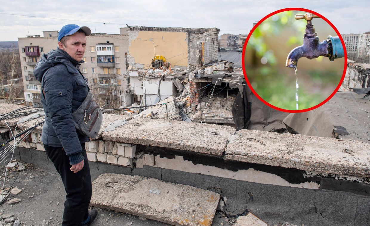 Donbas zmaga się z brakiem wody