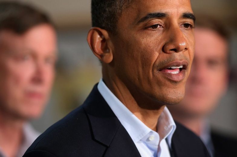 Barack Obama spotkał się z ofiarami masakry w Denver