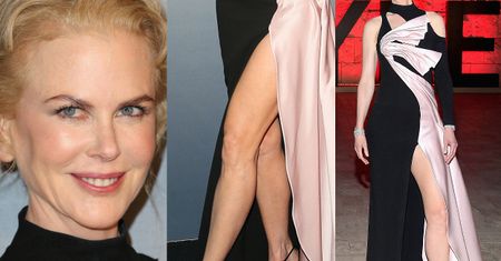 49-letnia noga Nicole Kidman na rozdaniu nagród