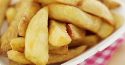 French fries z ojczyzny smażonych ziemniaków