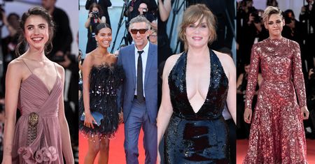 Wenecja 2019: 51-letni Vincent Cassel z o 30 lat młodszą żoną, wydekoltowana Emmanuelle Seigner, elegancka Kristen Stewart... (ZDJĘCIA)