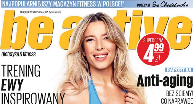 Edipresse rezygnuje z „Be Active”. Ewa Chodakowska chce przejąć tytuł