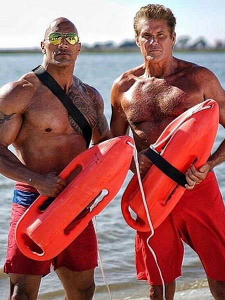 David Hasselhoff i The Rock