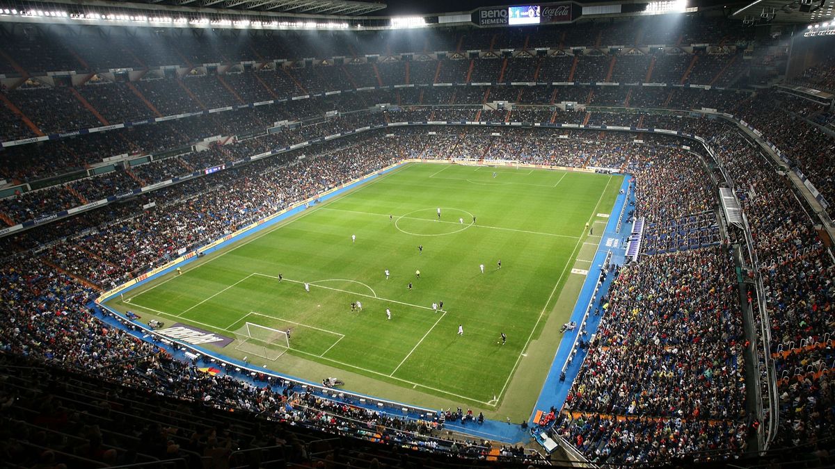 Na zdjęciu Santiago Bernabeu