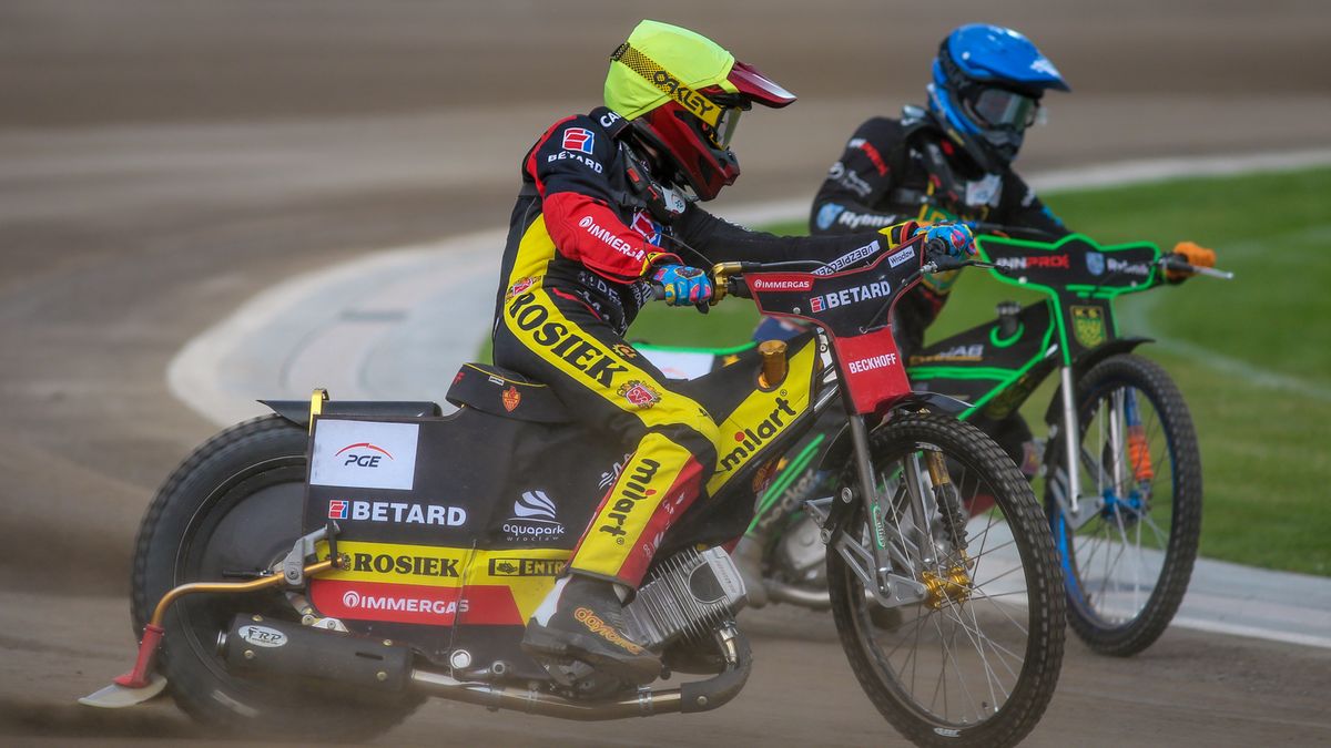 WP SportoweFakty / Arkadiusz Siwek / Na zdjęciu: Nikodem Mikołajczyk w kasku żółtym