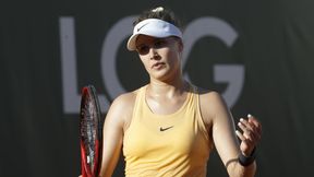 WTA Lozanna: zmarnowana szansa Eugenie Bouchard. Awans Caroline Garcii