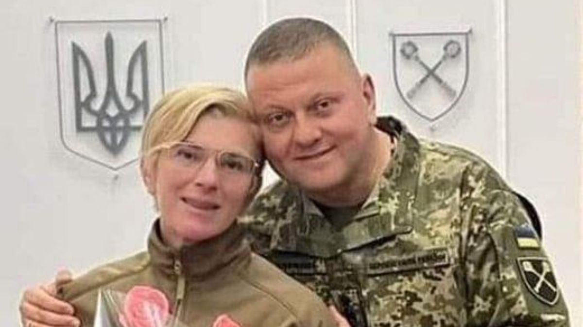 Julia Pajewska i gen. Walerij Załużny