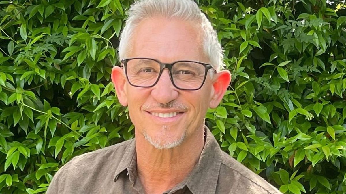 Na zdjęciu Gary Lineker.