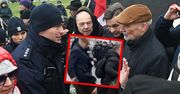 Kuriozalne nagranie. Macierewicz gonił aktywistę i podstawił mu nogę