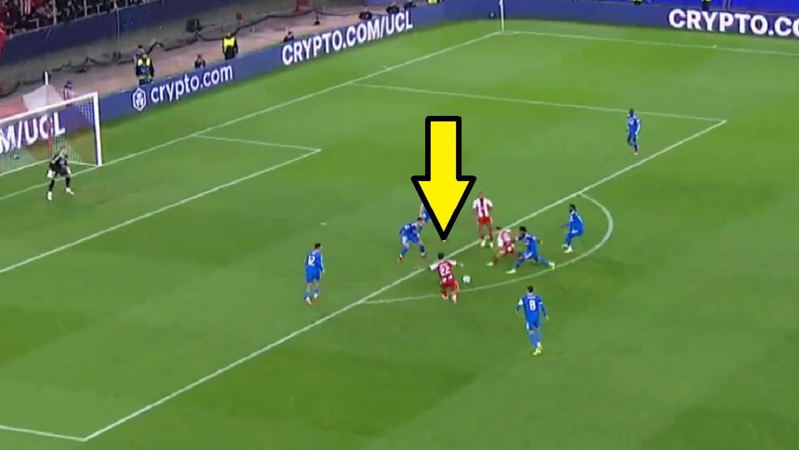 Twitter / Screen / Canal+Sport / Na zdjęciu: Chiquinho strzelił pięknego gola w meczu z Realem Madryt