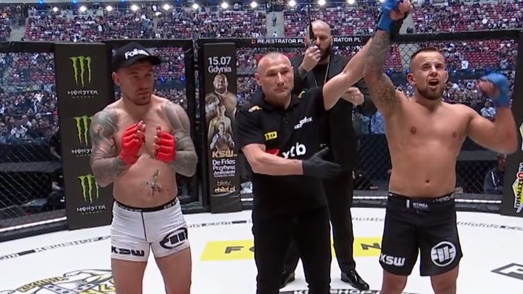 Mariiusz Joniak pokonał Sebastiana Romanowskiego w walce otwarcia XTB KSW Colosseum 2