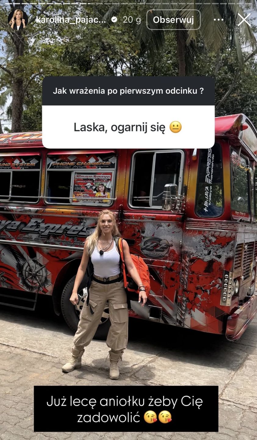 Karolina Pajączkowska reaguje na krytykę 