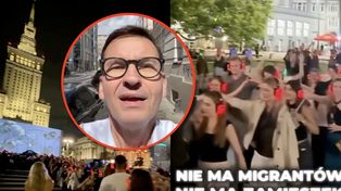Morawiecki zachwala "Polskę bez migrantów". W sieci użył nagrania Iranki