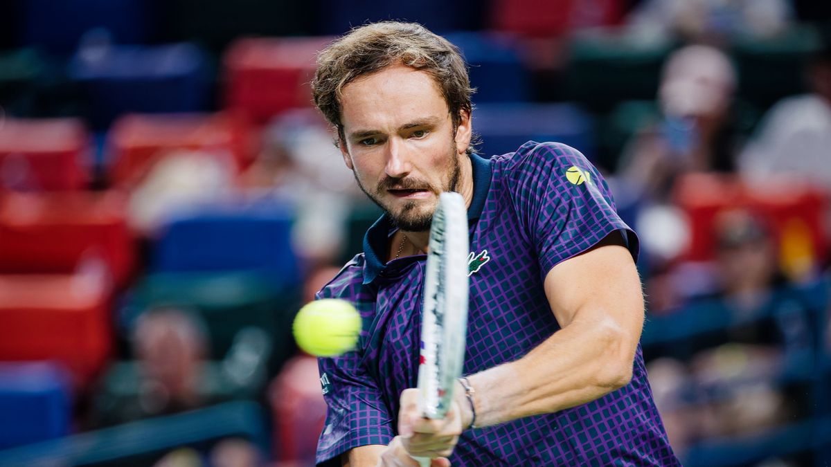 PAP/EPA / Alex Plavevski / Na zdjęciu: Danił Miedwiediew