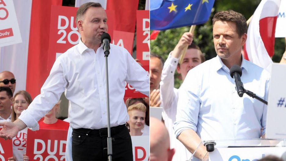 Wybory 2020. Andrzej Duda i Rafał Trzaskowski