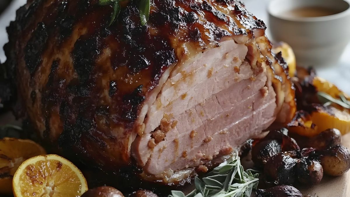 Tak upieczona szynka dosłownie rozpływa się w ustach