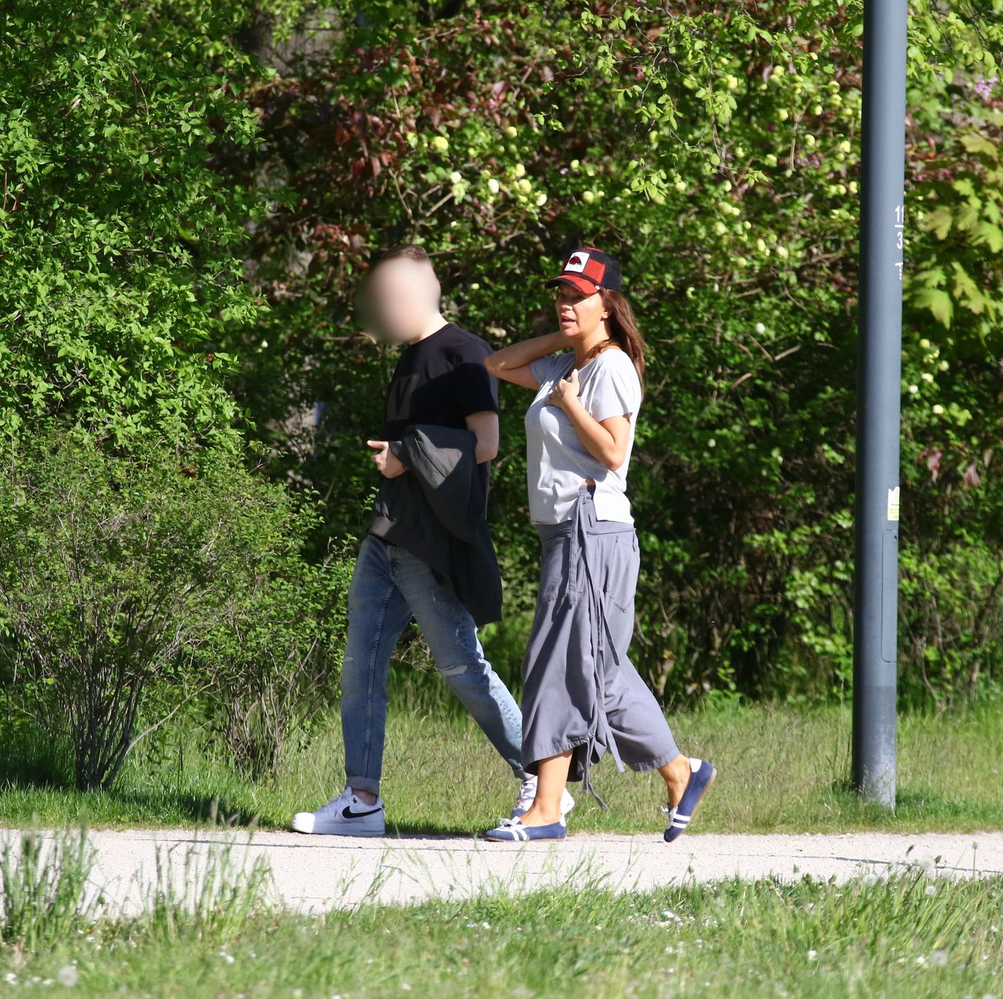 Edyta Górniak z synem i jego ukochaną