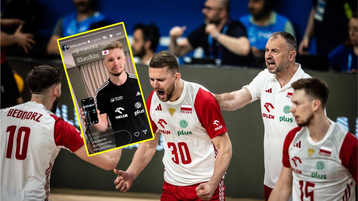 Zdjęcie okładkowe artykułu: Materiały prasowe / Volleyball World oraz Instagram Jakub Kochanowski / Na zdjęciu: reprezentacja Polski oraz Jakub Kochanowski