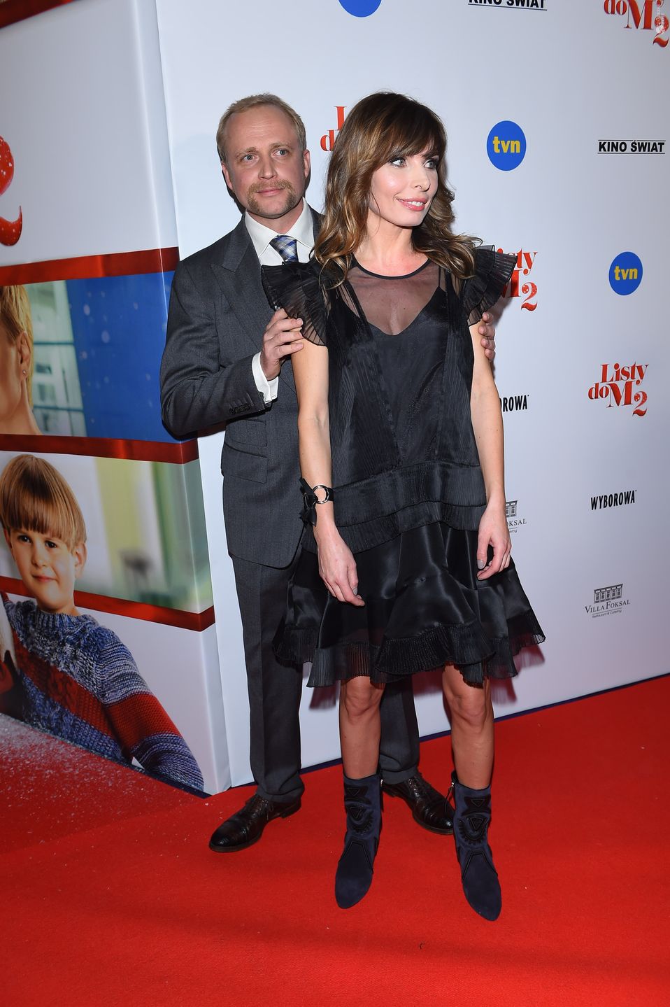 Agnieszka Dygant i Piotr Adamczyk, premiera "Listy do M. 2"