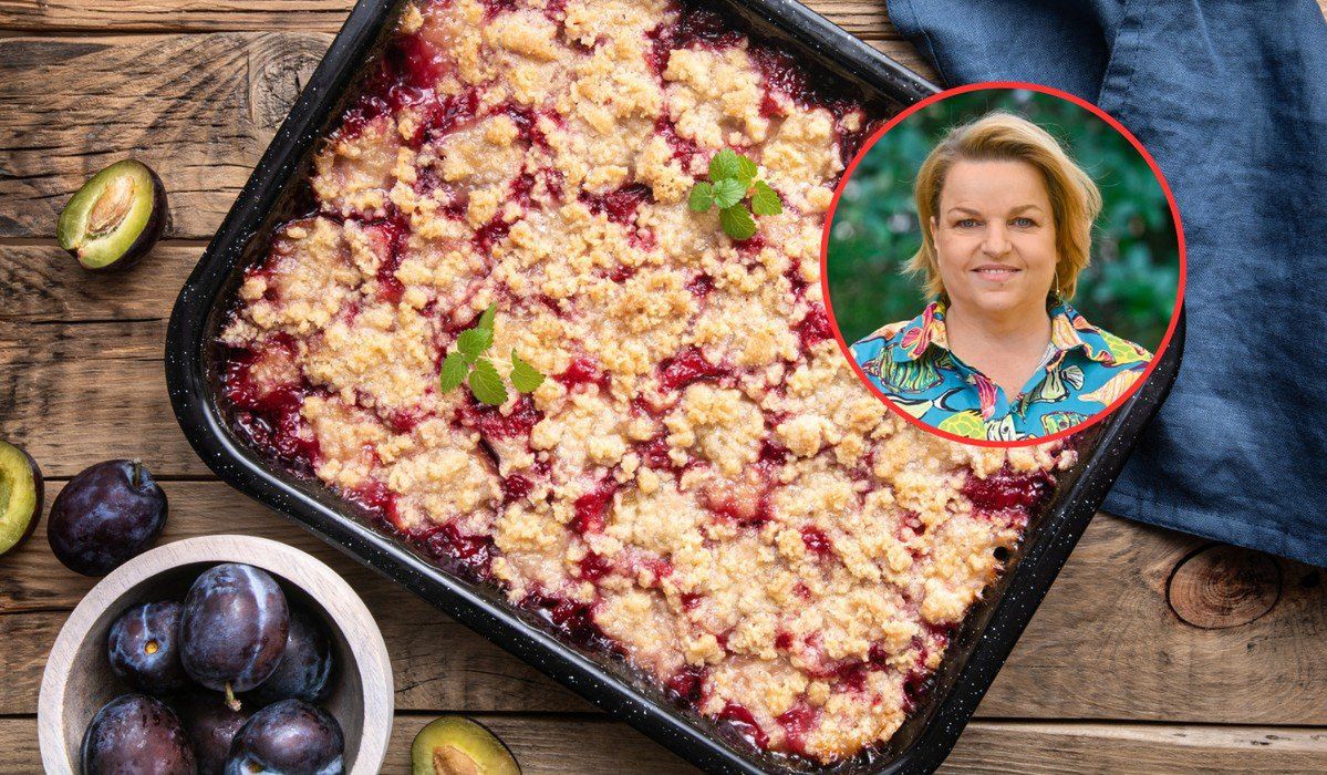 Śliwkowiec Katarzyny Bosackiej. Pyszne ciasto w ekspresowym tempie