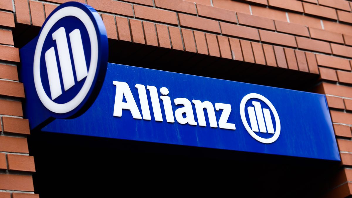 Allianz logo is seen on the office building in Krakow, Poland on February 4, 2022. (Photo by Jakub Porzycki/NurPhoto via Getty Images)