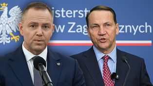 Sikorski nie wytrzymał. Uderza w słowa prezydenta o Rosji