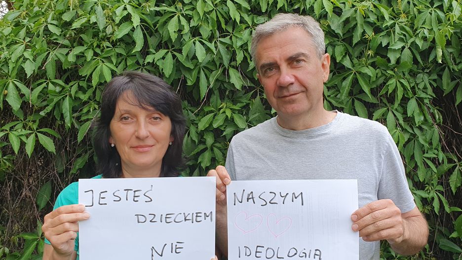 Pan Krzysztof Kacprowicz z żoną