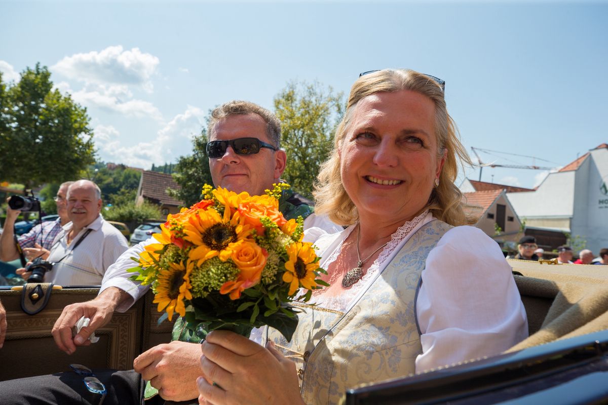 Karin Kneissl, była Minister spraw zagranicznych Austrii
